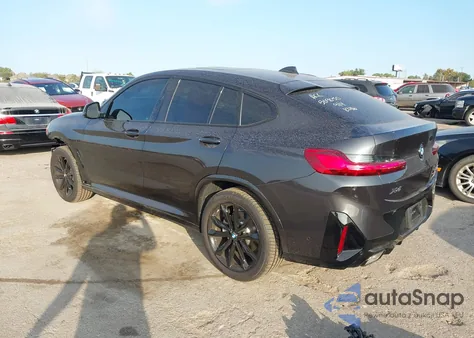 2025 BMW X4 xDrive30I из США, поврежденный, VIN 5UX33DT08S9084993